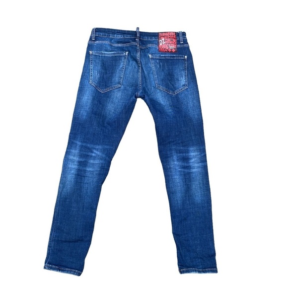 Dsquared2 Jeans Size 52 Blue - Picture 4 of 11